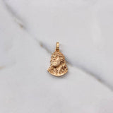 Pendant Christ Face 2.8gr / 2.5cm / Smooth Rose Gold $