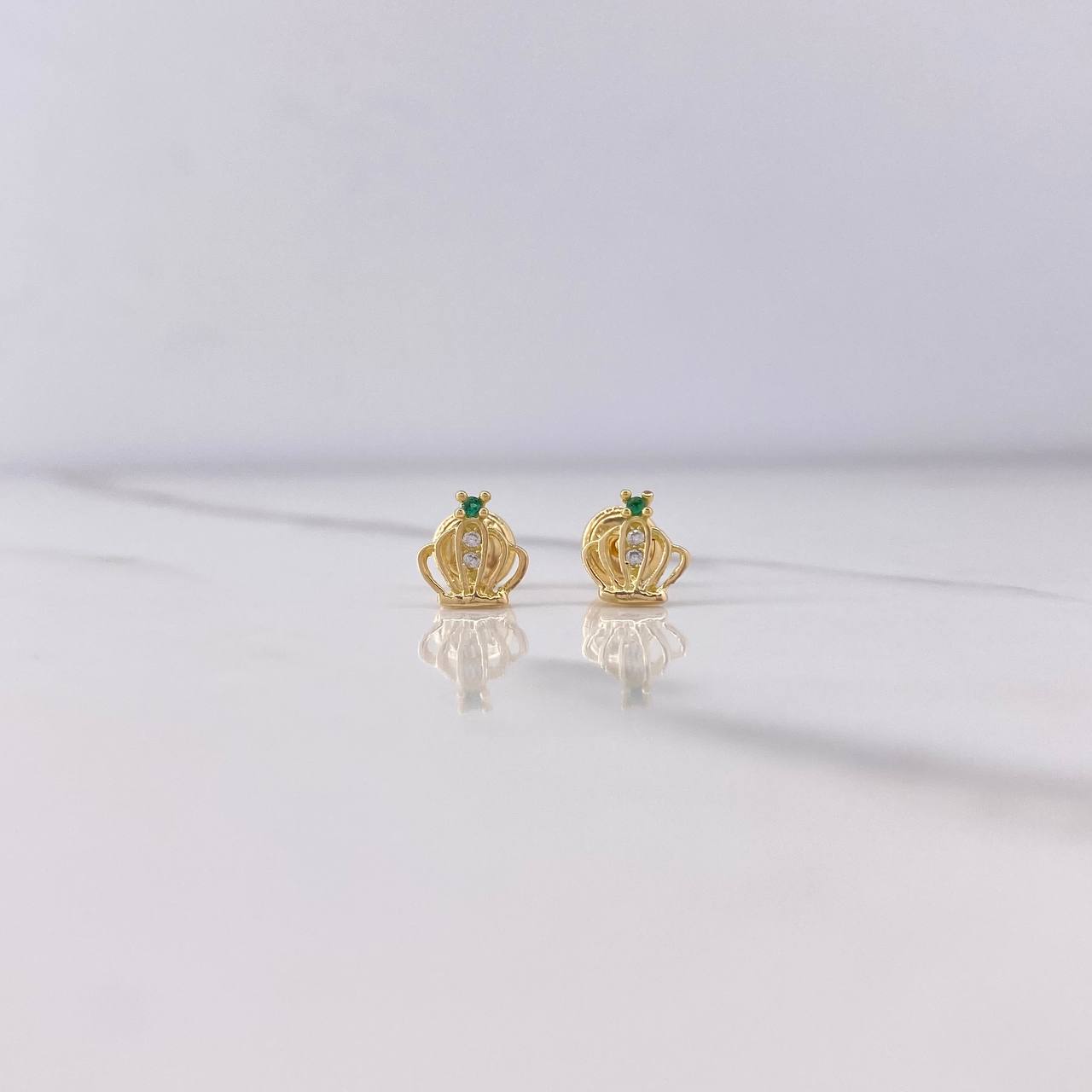Topos Corona Real 0.85gr / Circones Blancos Verde Oro Amarillo $