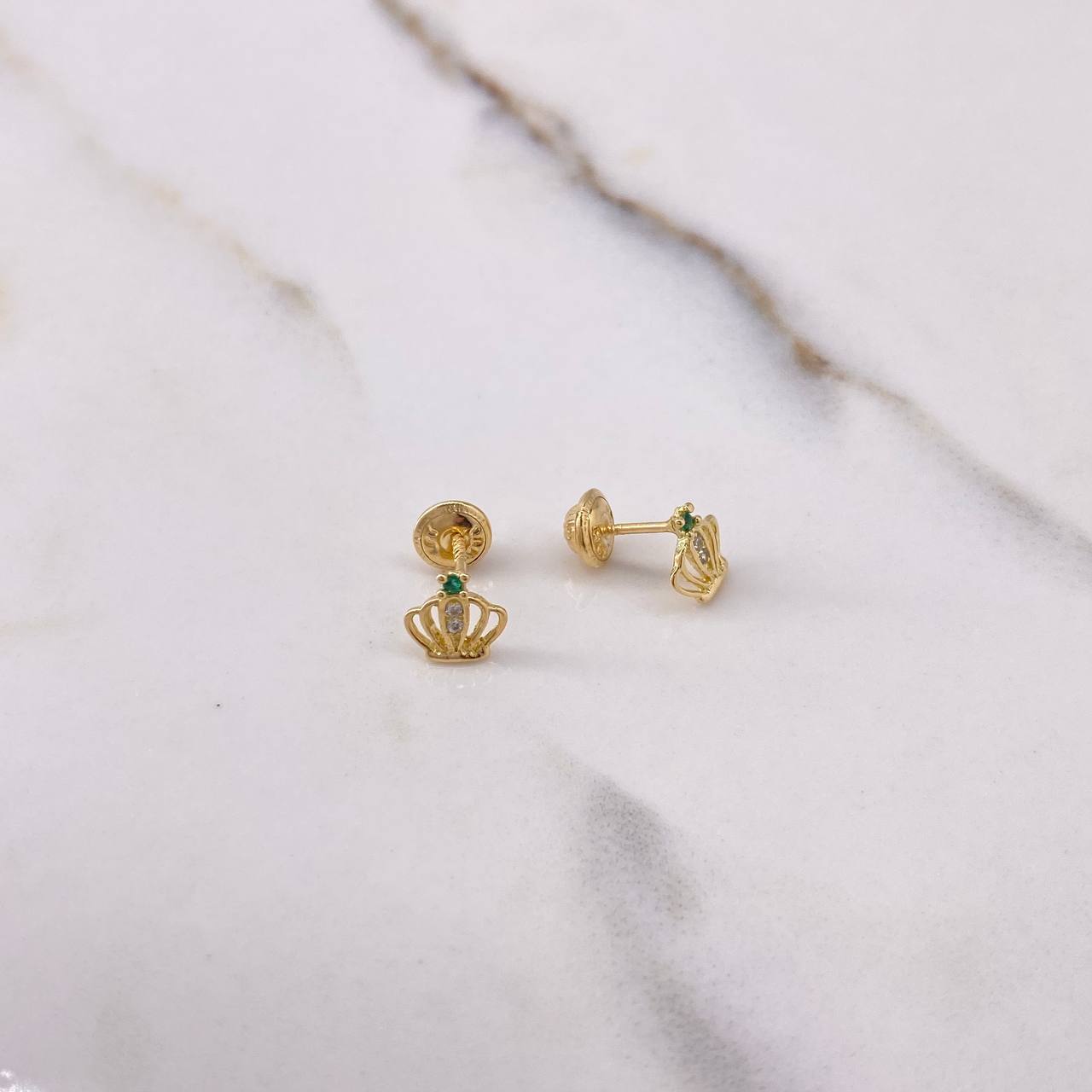 Topos Corona Real 0.85gr / Circones Blancos Verde Oro Amarillo $