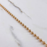 Military Chain 27.05gr / 60cm / 3.75mm Beads Polished Rose Gold +3 $