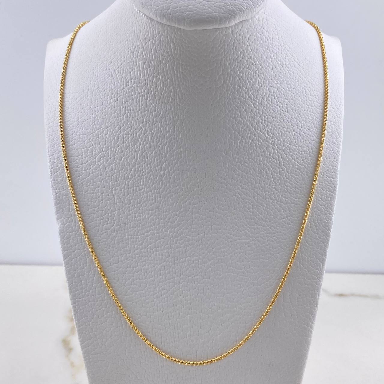 Franco Chain 6.2gr / 60cm / 1mm Yellow Gold +4 $