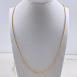 Franco Chain 6.2gr / 60cm / 1mm Yellow Gold +4 $