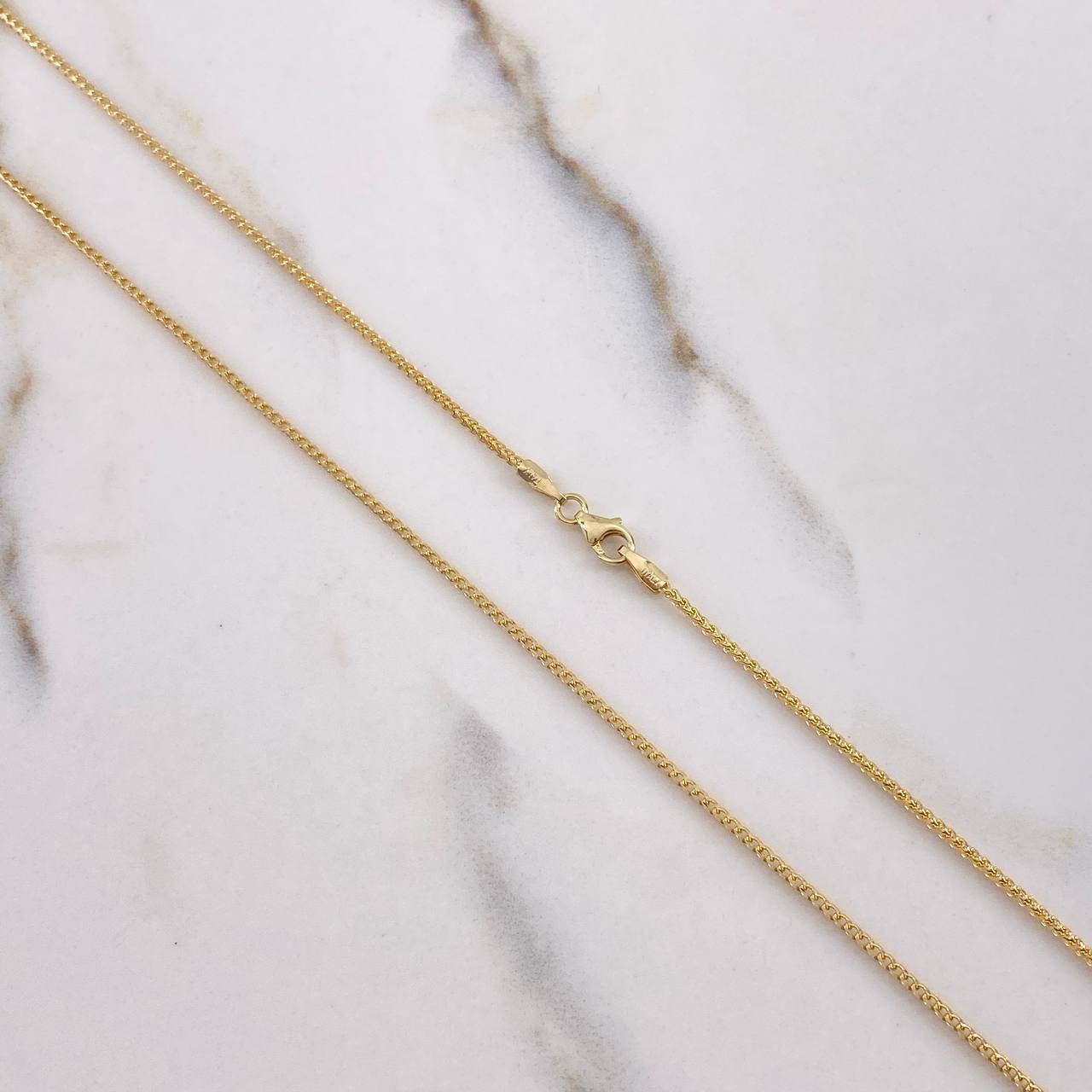 Franco Chain 6.2gr / 60cm / 1mm Yellow Gold +4 $