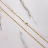 Franco Chain 6.2gr / 60cm / 1mm Yellow Gold +4 $