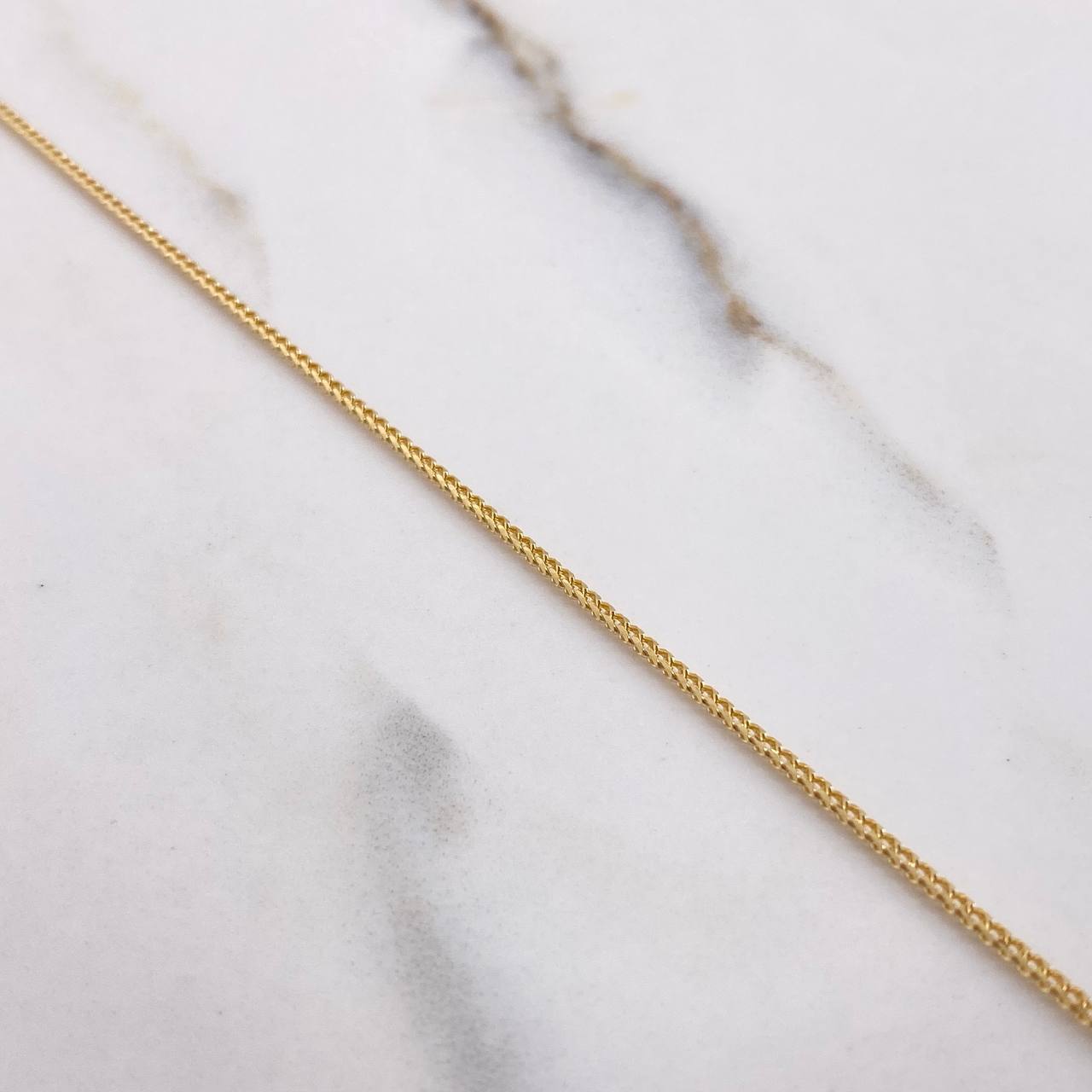 Franco Chain 6.2gr / 60cm / 1mm Yellow Gold +4 $