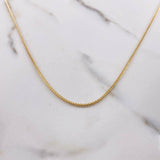 Franco Chain 6.2gr / 60cm / 1mm Yellow Gold +4 $