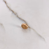 Herraje Virgen Milagrosa Tambor 0.5gr / 1cm / Troquelado Oro Rosa $