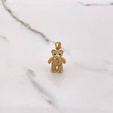 Dije Oso Articulado Bufanda 4.65 g / 1 1/4 in Oro Amarillo 18K