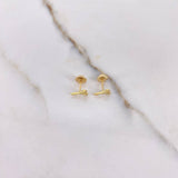 Topos Tijeras 0.7gr / Circones Blancos Oro Amarillo $