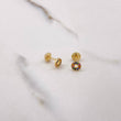 Topos Circulo 0.9gr / Circones Colores Oro Amarillo $