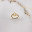 Solitaire Solitaire Marquise 4.94gr / Size 6 1/4 / Diamond 0.46 Qts Yellow Gold (Jewelry Offer) &