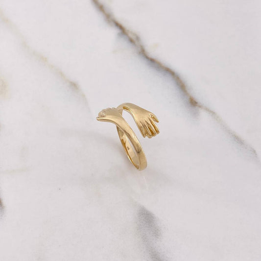 Hug Ring 3.45gr / T8 / Smooth Yellow Gold &