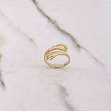 Hug Ring 3.45gr / T8 / Smooth Yellow Gold &