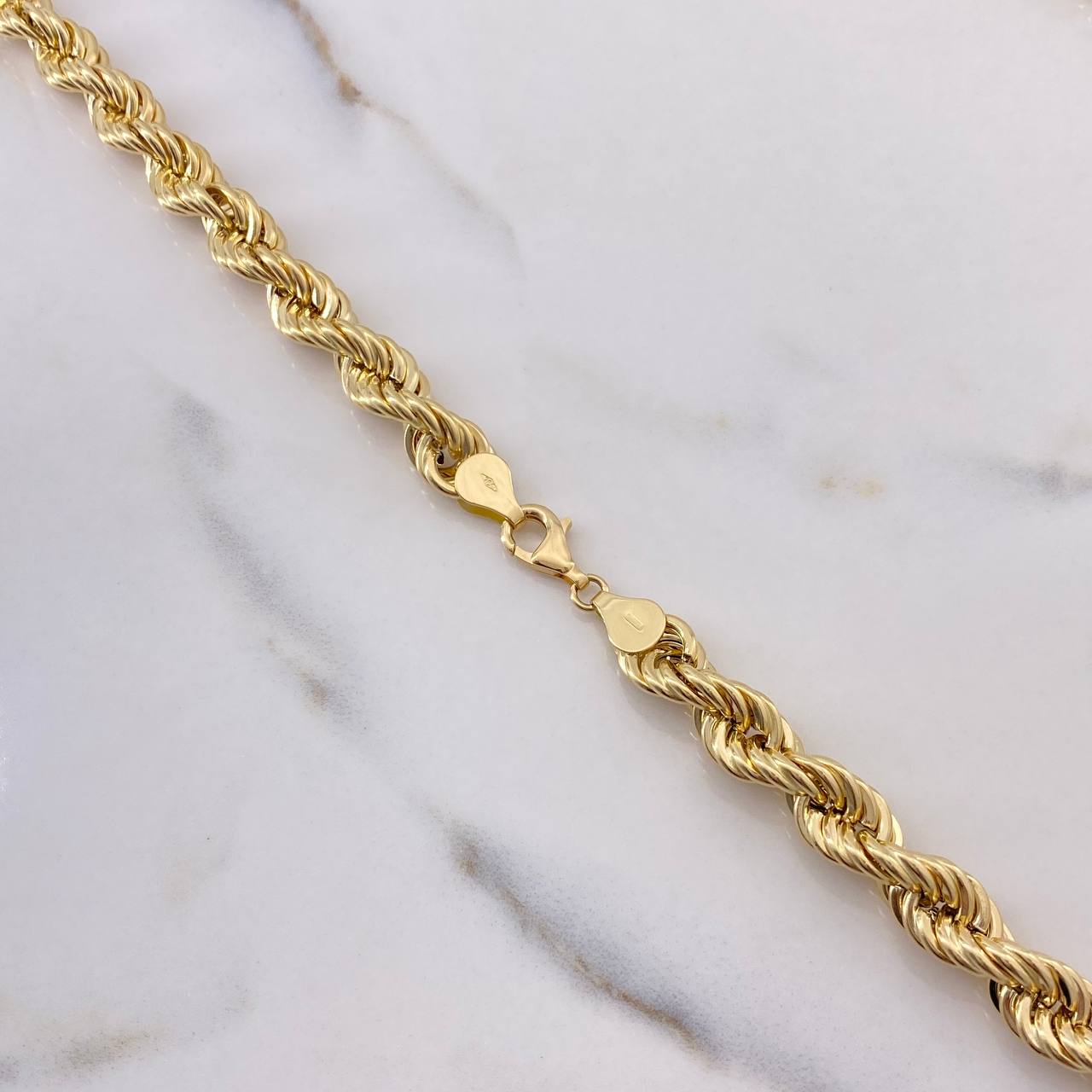 Rope Chain 30.8gr / 60cm / 7.75mm Yellow Gold +3