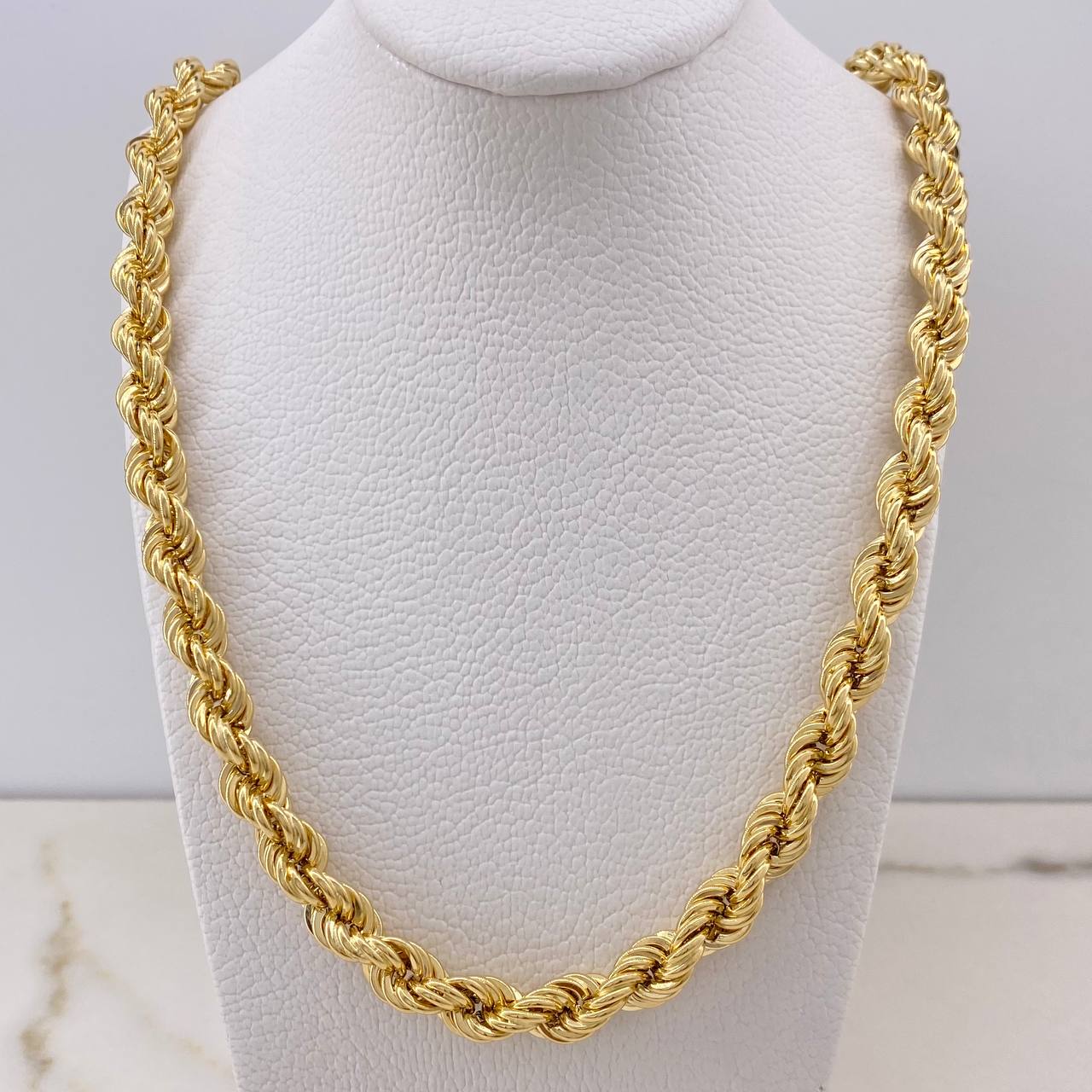 Rope Chain 30.8gr / 60cm / 7.75mm Yellow Gold +3