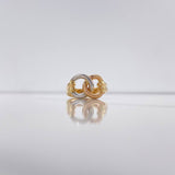 Link Ring 5gr / T7 / Smooth Three Golds &