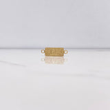 Herraje One Dólar 0.85gr / 1.3cm / Oro 18K
