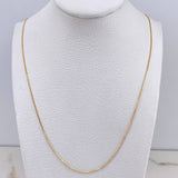 Venetian Chain 2.1gr / 60cm / 0.4mm Yellow Gold +3 $