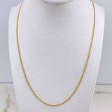 Cuban Links 4.55gr / 60cm / 1mm Yellow Gold +0 $