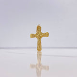 Pendant Cruz Cristo 1.85gr / 4.3cm / Stamped Yellow Gold &