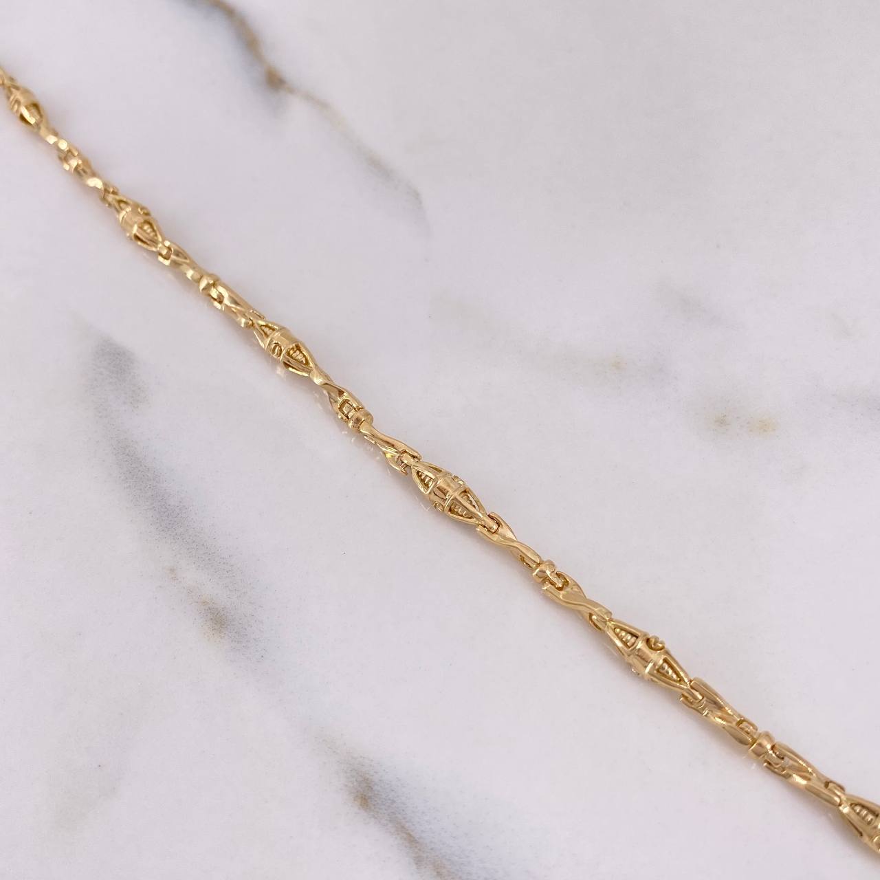 Pulso Dubai 10gr / 18.5cm / Oro Amarillo &