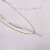 Military Chain 2.05gr / 45cm / 1mm Yellow Gold +3 $