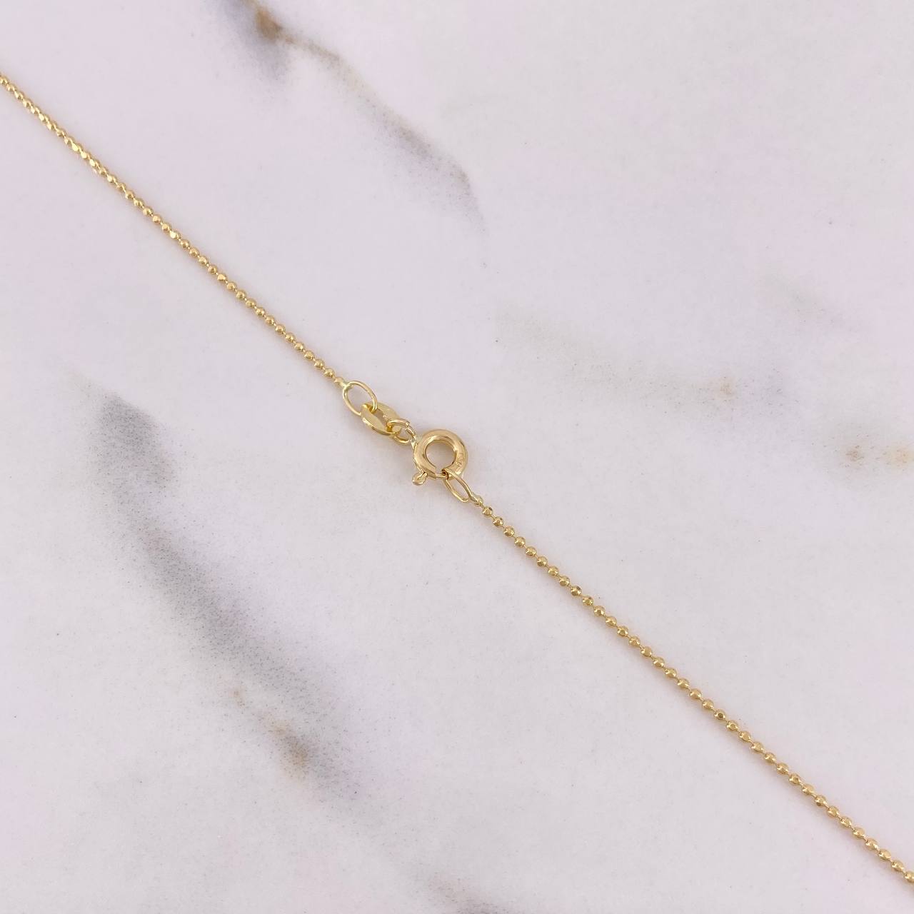 Military Chain 2.05gr / 45cm / 1mm Yellow Gold +3 $