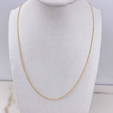 Military Chain 2.05gr / 45cm / 1mm Yellow Gold +3 $