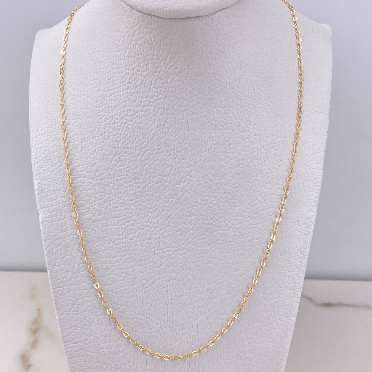 Classic Link Chain 1.6gr / 45cm / 2mm Yellow Gold +3 &