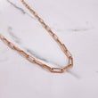 Paperclip Chain 9.7gr / 60cm / 5mm Rose Gold +3 &