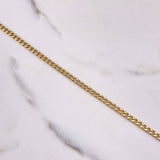 Bracelet Panzer 8.8gr / 21cm / 4mm Yellow Gold +1 $