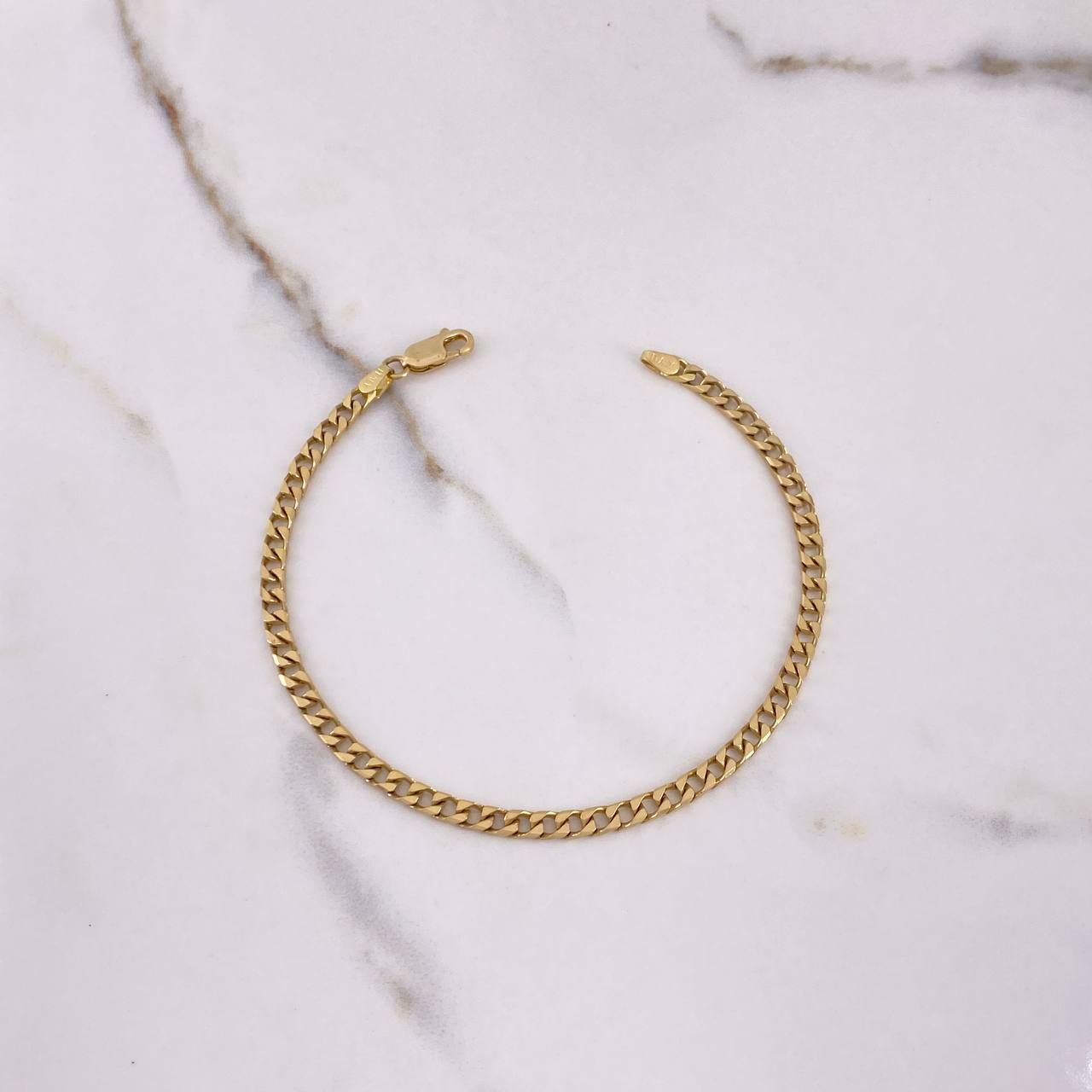 Bracelet Panzer 8.8gr / 21cm / 4mm Yellow Gold +1 $