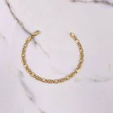 Wheat Bracelet Plan 9gr / 19.5cm / 5mm Yellow Gold +3 $