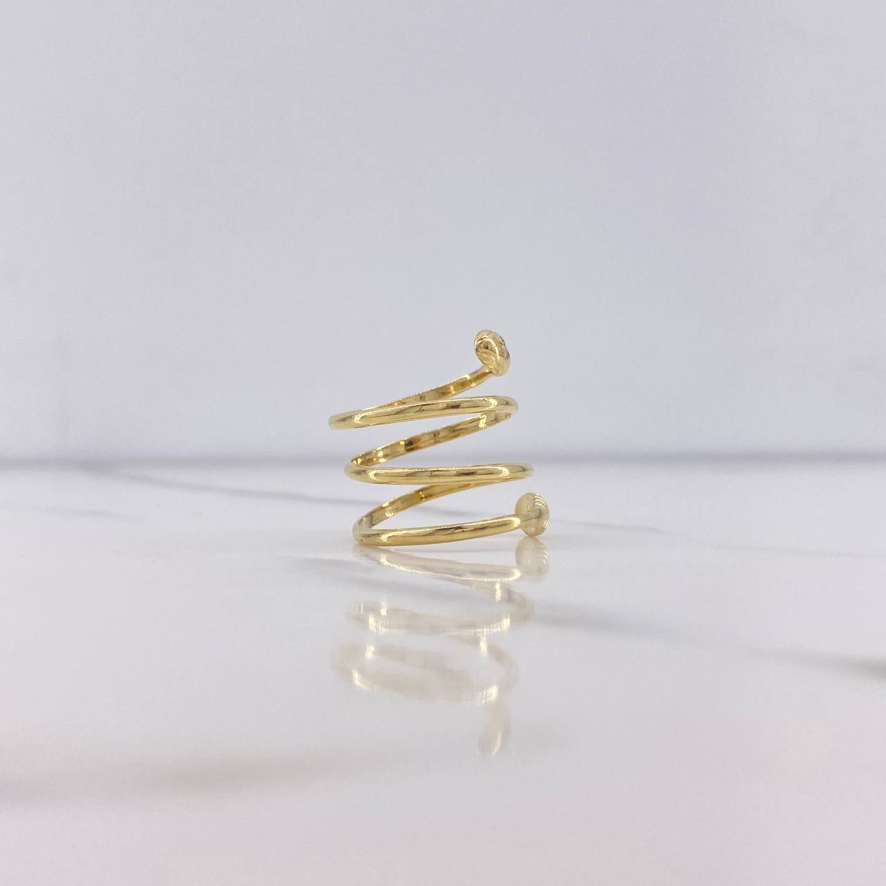 Snake Ring 3.9gr / T5 1/2 / Yellow Gold $
