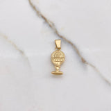 Pendant Chalice 1.15gr / 2.8cm / Yellow Gold Stamped &