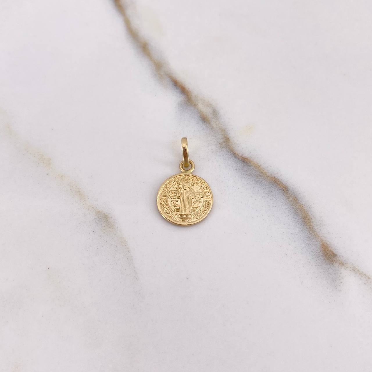 Pendant San Benito 1.2gr / 1.8cm / Flat Yellow Gold $