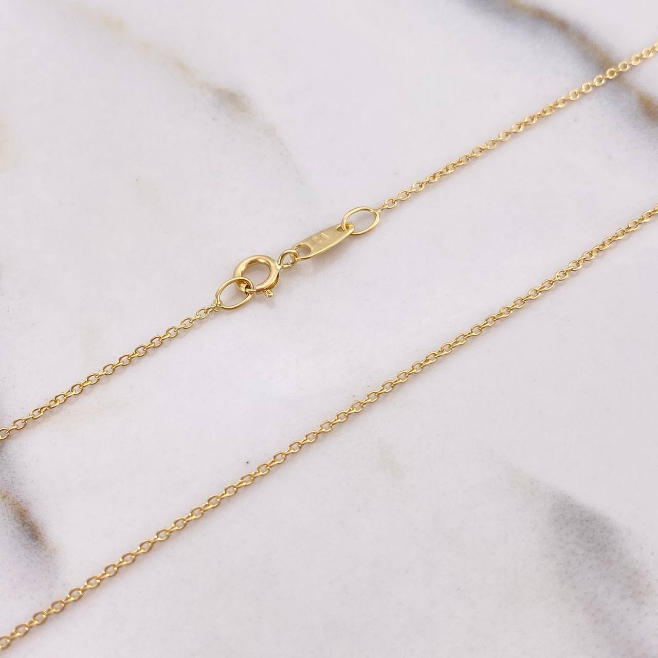 Classic Link Chain 1.3gr / 45cm / 1mm Yellow Gold +3 $