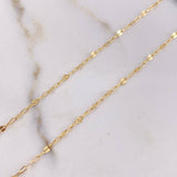 Classic Link Chain Mirror 1.3gr / 45cm / 2mm Yellow Gold +3 $