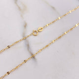 Classic Link Chain Mirror 1.3gr / 45cm / 2mm Yellow Gold +3 $