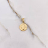 Pendant San Benito 0.9gr / 2cm / Yellow Gold Stamped $