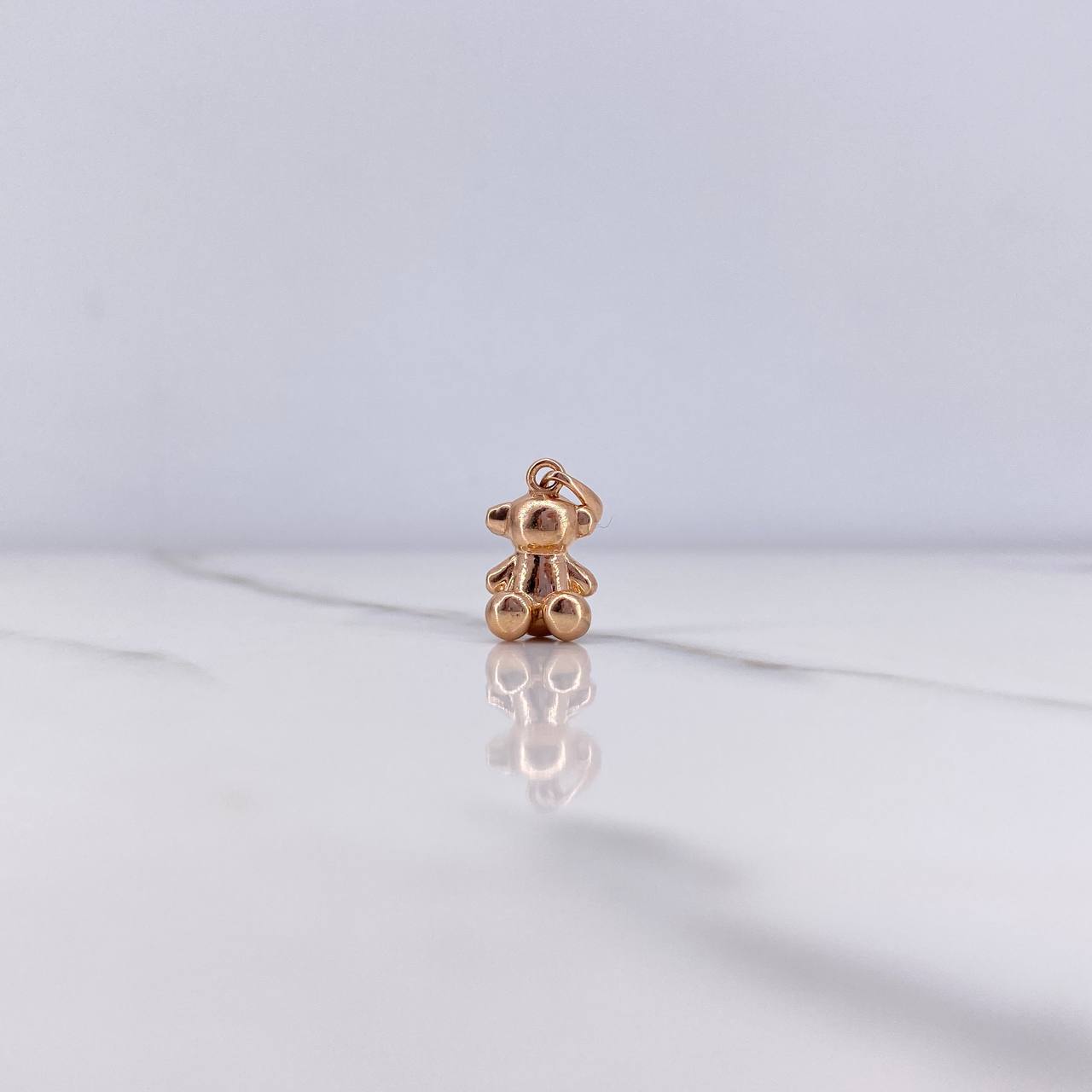 Pendant Bear 1.9gr / 1.5cm / Smooth Rose Gold $