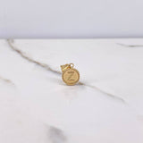 Pendant Letter Z 0.6gr / 1.8cm / Yellow Gold Stamped $