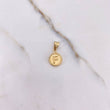 Pendant Letter F 0.6gr / 1.8cm / Yellow Gold Stamped $