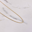 Cadena Militar 5.4gr / 60cm / 1mm Bola Diamantada Oro Amarillo +3 $