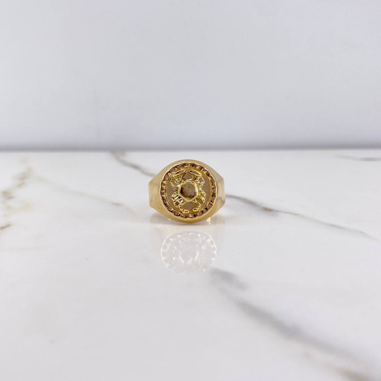 Crab Ring 4.2gr / T11 / Yellow Gold &