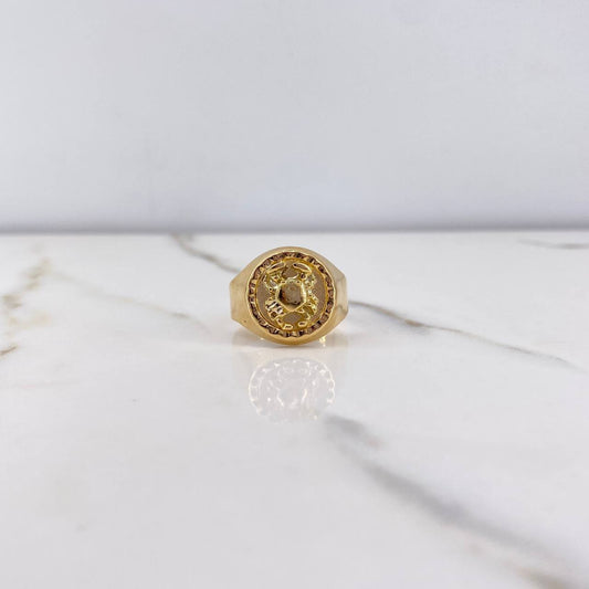 Crab Ring 4.2gr / T11 / Yellow Gold &