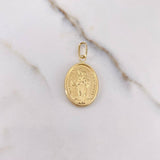 Pendant Virgin Helper 1.8gr / 3.1cm / Yellow Gold Stamped &