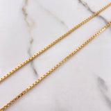 Venetian Chain 11.55gr / 50cm / 2mm Yellow Gold +3 &