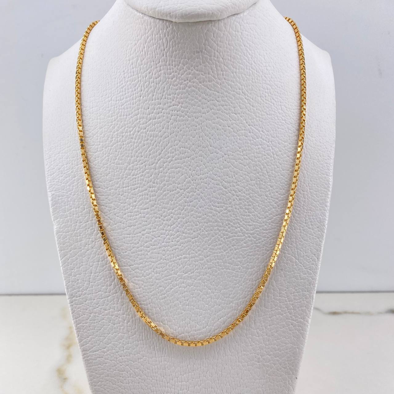 Venetian Chain 11.55gr / 50cm / 2mm Yellow Gold +3 &