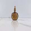 Pendant Buchanan's Bottle 20.8gr / 4.7cm / Orange Zircons Yellow Gold &